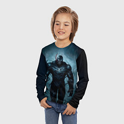 Лонгслив детский Venom in fog, цвет: 3D-принт — фото 2