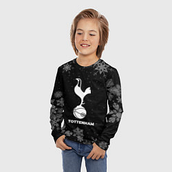 Лонгслив детский Снежный Tottenham, цвет: 3D-принт — фото 2