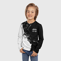 Лонгслив детский Arctic Monkeys - лого, цвет: 3D-принт — фото 2