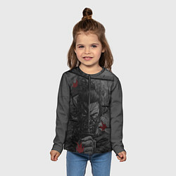 Лонгслив детский Дзин Сакай - самурай, цвет: 3D-принт — фото 2