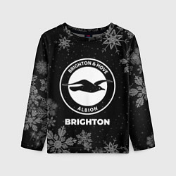 Детский лонгслив Снежный Brighton