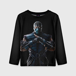 Детский лонгслив Mortal kombat - Sub Zero