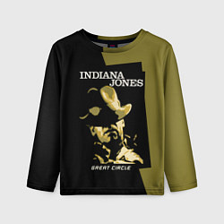 Лонгслив детский Indiana Jones and the Great Circle, цвет: 3D-принт