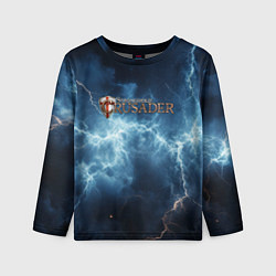 Детский лонгслив Stronghold сrusader сила молний