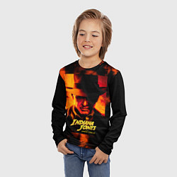 Лонгслив детский Indiana Jones and the Great Circle, цвет: 3D-принт — фото 2