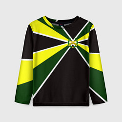 Лонгслив детский Мотострелковые войска: лавры, цвет: 3D-принт