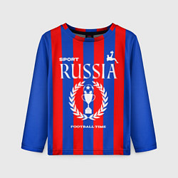 Детский лонгслив Футбольная форма с номером 7