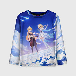 Лонгслив детский Aether and Lumine, цвет: 3D-принт
