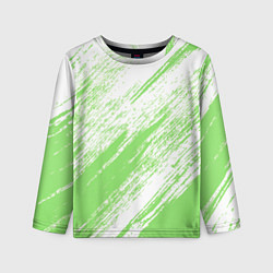 Детский лонгслив Light green