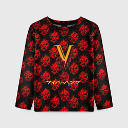 Лонгслив детский Samurai cyberpunk, цвет: 3D-принт