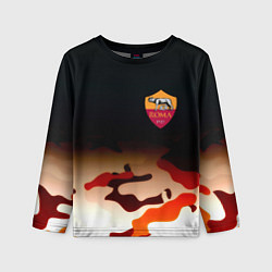 Детский лонгслив Roma камуфляжный стиль