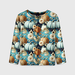 Детский лонгслив Маленькие тыковки