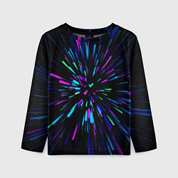 Детский лонгслив Neon rods