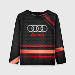 Детский лонгслив Audi sport auto
