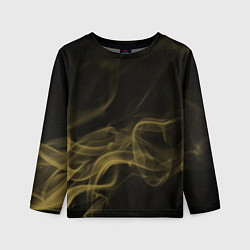 Детский лонгслив Color smoke yellow