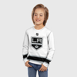 Лонгслив детский Los Angeles Kings - white, цвет: 3D-принт — фото 2