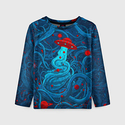 Лонгслив детский Контакт с хаосом, цвет: 3D-принт