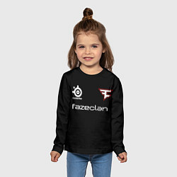 Лонгслив детский FaZe Clan - S1mple 007, цвет: 3D-принт — фото 2