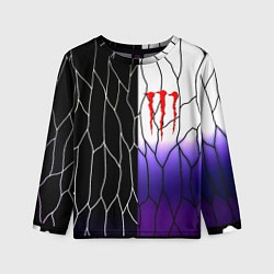 Детский лонгслив Monster energy steel