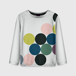 Лонгслив детский Кластер чил - абстракция, цвет: 3D-принт