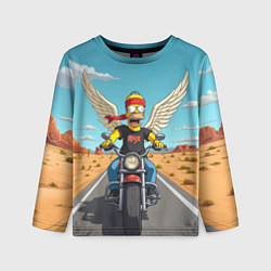Лонгслив детский Летящий в даль Гомер - Ария, цвет: 3D-принт