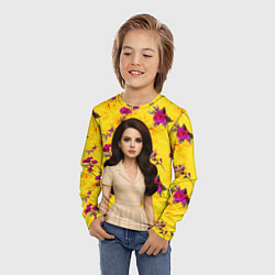 Лонгслив детский Lana Del Rey образ куклы, цвет: 3D-принт — фото 2