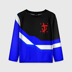 Детский лонгслив Doom sport geometry