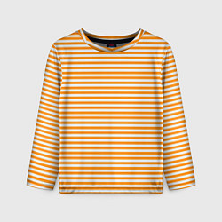 Лонгслив детский Тельняшка спасателя МЧС, цвет: 3D-принт