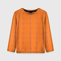 Детский лонгслив Color orange stripe