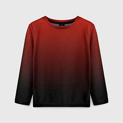 Детский лонгслив Red gradient