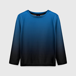 Детский лонгслив Blue gradient