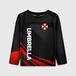 Лонгслив детский Umbrella - спорт, цвет: 3D-принт