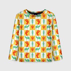 Детский лонгслив Мотивы Египта