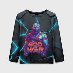 Лонгслив детский Кратос God of war, цвет: 3D-принт
