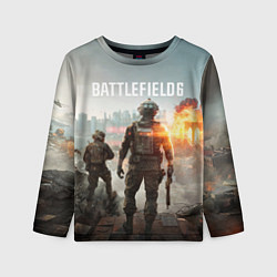 Детский лонгслив Битва за Бруклин из Battlefield 6