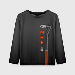 Лонгслив детский В лом мне, цвет: 3D-принт