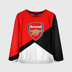 Лонгслив детский Arsenal geometry sport, цвет: 3D-принт