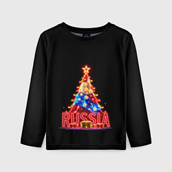 Детский лонгслив Christmas day