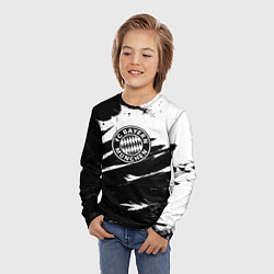 Лонгслив детский Бавария Мюнхен крылья краски, цвет: 3D-принт — фото 2