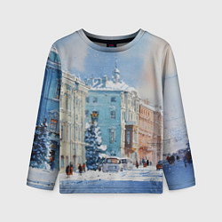 Детский лонгслив Зимний Питер