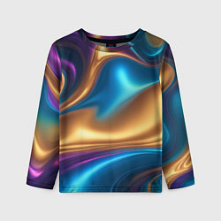 Детский лонгслив Сплавы разноцветные