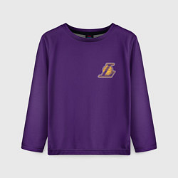 Лонгслив детский NBA Lakers, цвет: 3D-принт