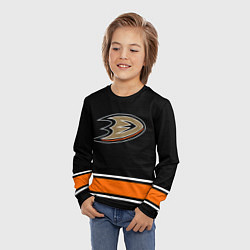 Лонгслив детский Anaheim Ducks Selanne, цвет: 3D-принт — фото 2