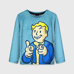 Лонгслив детский Fallout: It's okey, цвет: 3D-принт