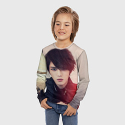 Лонгслив детский Kim JaeJoong, цвет: 3D-принт — фото 2