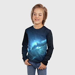 Лонгслив детский Atlantis Nebula, цвет: 3D-принт — фото 2