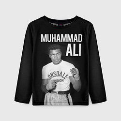 Лонгслив детский Muhammad Ali, цвет: 3D-принт