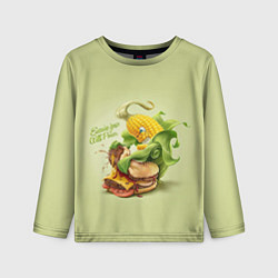 Детский лонгслив Правильное питание