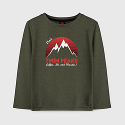 Детский лонгслив Twin Peaks: Pie & Murder