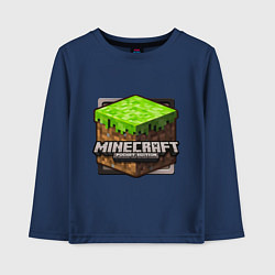 Детский лонгслив Minecraft: Pocket Edition